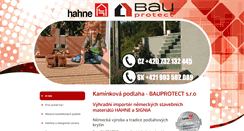 Desktop Screenshot of kaminkova-podlaha.cz